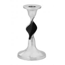 Candle Stick holder, Set of 2 - Black & White Collection