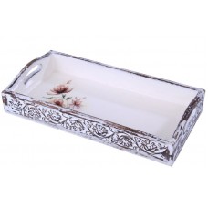Tray - Rustic White Collection